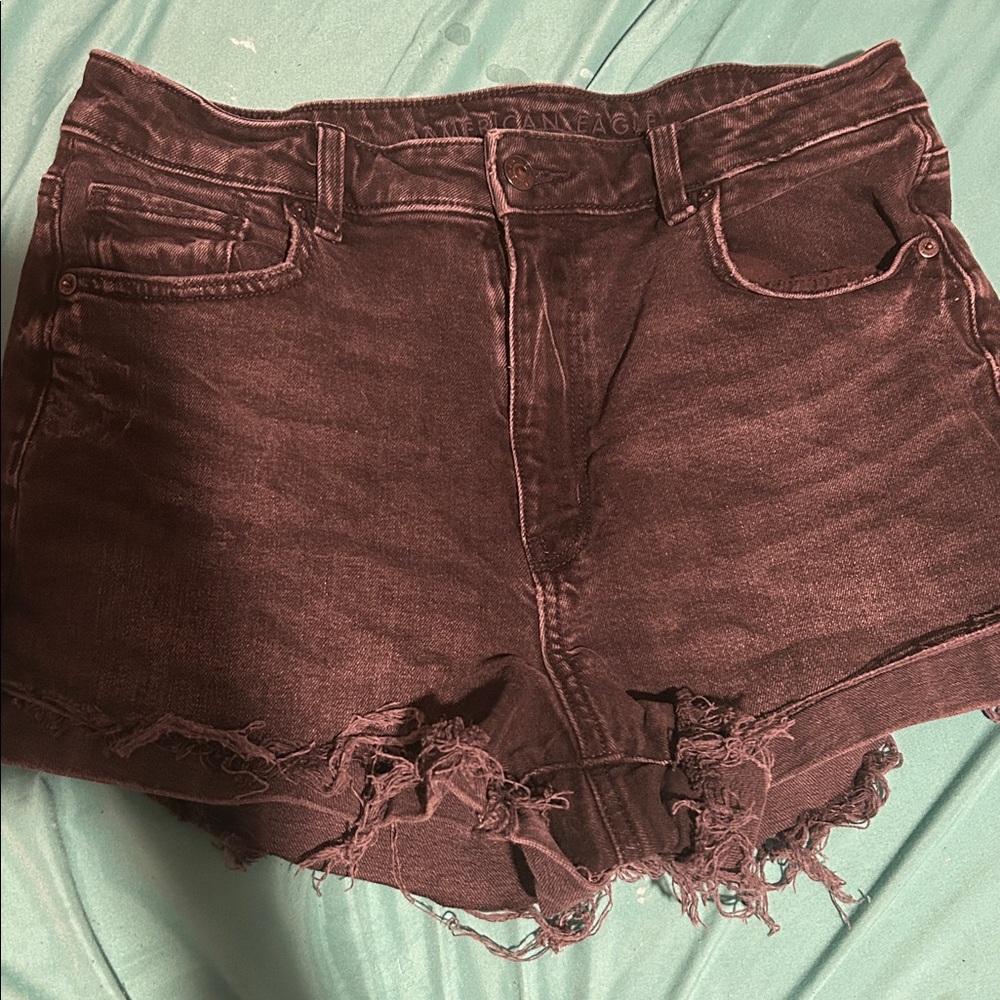 American Eagle Outfitters Dark Denim Shorts